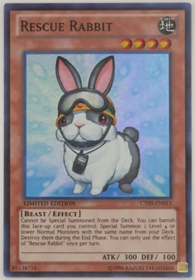 Rescue Rabbit - CT09-EN015 - Super Rare LE Yugioh-image