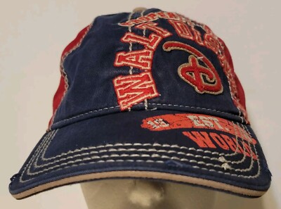 Disney Parks Hat Property Of Walt Disney World Distressed Adjustable Cap-image