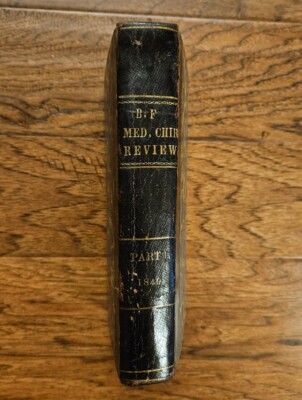 1849 Medico-Chirurgical Review & Journal of Practical Medicine Theory of Life-image