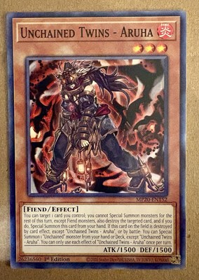 Unchained Twins - Aruha MP20-EN152 2020 Tin of Lost Memories 1st Edition [5]-image