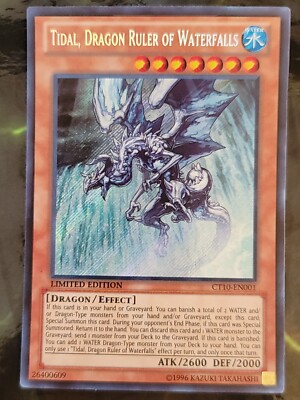 Tidal, Dragon Ruler Of Waterfalls CT10-EN001 (Limited Edition-Secret Rare)-image