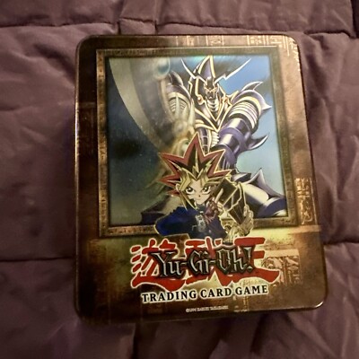 YuGiOh! Buster Bladder Collector's Tin 2003 EMPTY (Tin Only) - Collectible Tin-image