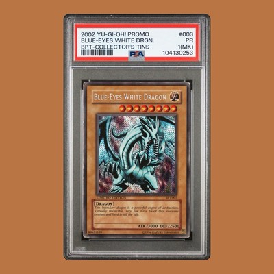 Blue-Eyes White Dragon BPT-003 2002 Collectors Tin Limited Edition-image