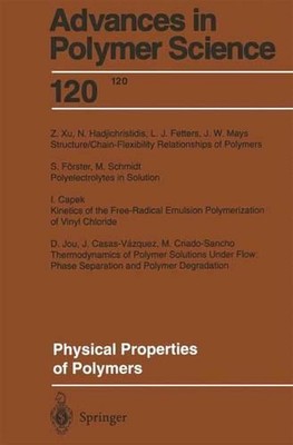 Physical Properties of Polymers by I. Capek (English) Paperback Book-image