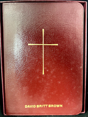NEW Episcopal Anglican Book of Common Prayer BCP 1979 Genuine Leather w/BOX-image
