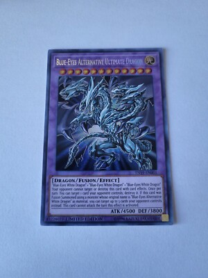 Blue-Eyes Alternative Ultimate Dragon TN19-EN001 2019 Gold Sarcophagus Tin...-image