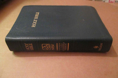 Nelson Duke NRSV Bible - OOP - Genuine Leather-image