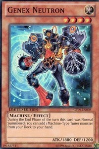 1x Genex Neutron - Limited NM Eng YuGiOh - 2012 Collectors Tin-image