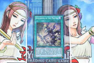 YuGiOh Spell Card Spellbook of the Master CT10-EN014 Limited Edition Super Rare -image