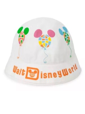 Walt Disney World Cruise Vacation Bucket Hat Visor Hat WDW 50th Anniversary NWT-image