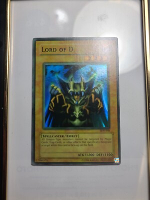 2002 Yu-Gi-Oh! Secret Rare Collector's Tins BPT-004 Lord of D. - PSA 8 9 10 -image