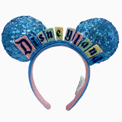 Disney-Disneyland Logo Headband Happiest Place Minnie Mickey Mouse Ears-image