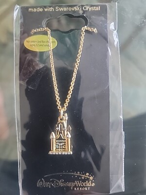 Disney Arribas Necklace ✿ Castle Main Street USA Made w/ Crystals from Swarovski-image