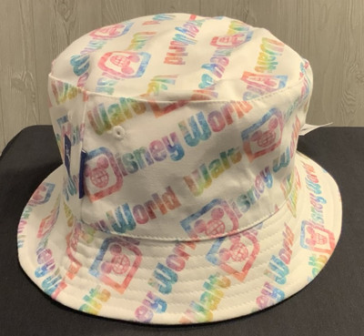NEW~WALT DISNEY WORLD Reversible Spirit Jersey Adult  Bucket Hat #1714P-image