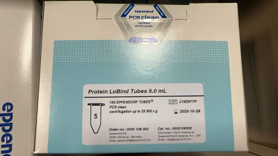 Eppendorf 0030108302 Protein LoBind and PCR Clean tube, 5ml, 100 tubes-image