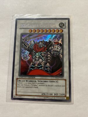 XX-Saber Gottoms - CT06-ENS04 - Secret Rare NM Collector's Tin Yugioh D3V-image